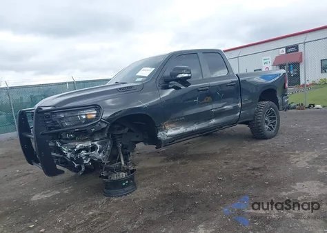 2022 Ram 1500 Big Horn 4X4 6'4 Box from USA, damaged, VIN 1C6SRFBT2NN206382